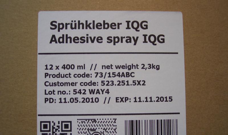 Frühjahr 2009: Neue Kennzeichnungsmöglichkeit für Kartons