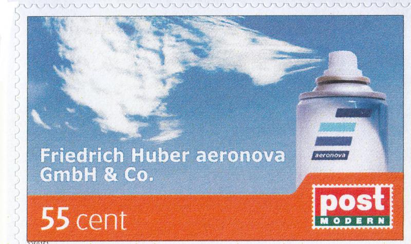 Herbst 2015: Briefmarken in aeronova - Aufmachung 