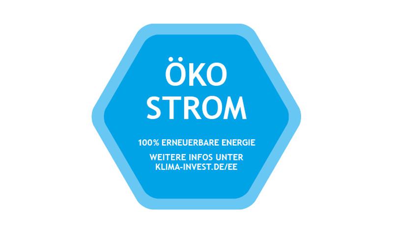 From 2015 on: we use "green" power 