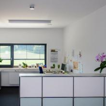 Sommer 2011: Neubau für Labor, Büro und Empfang